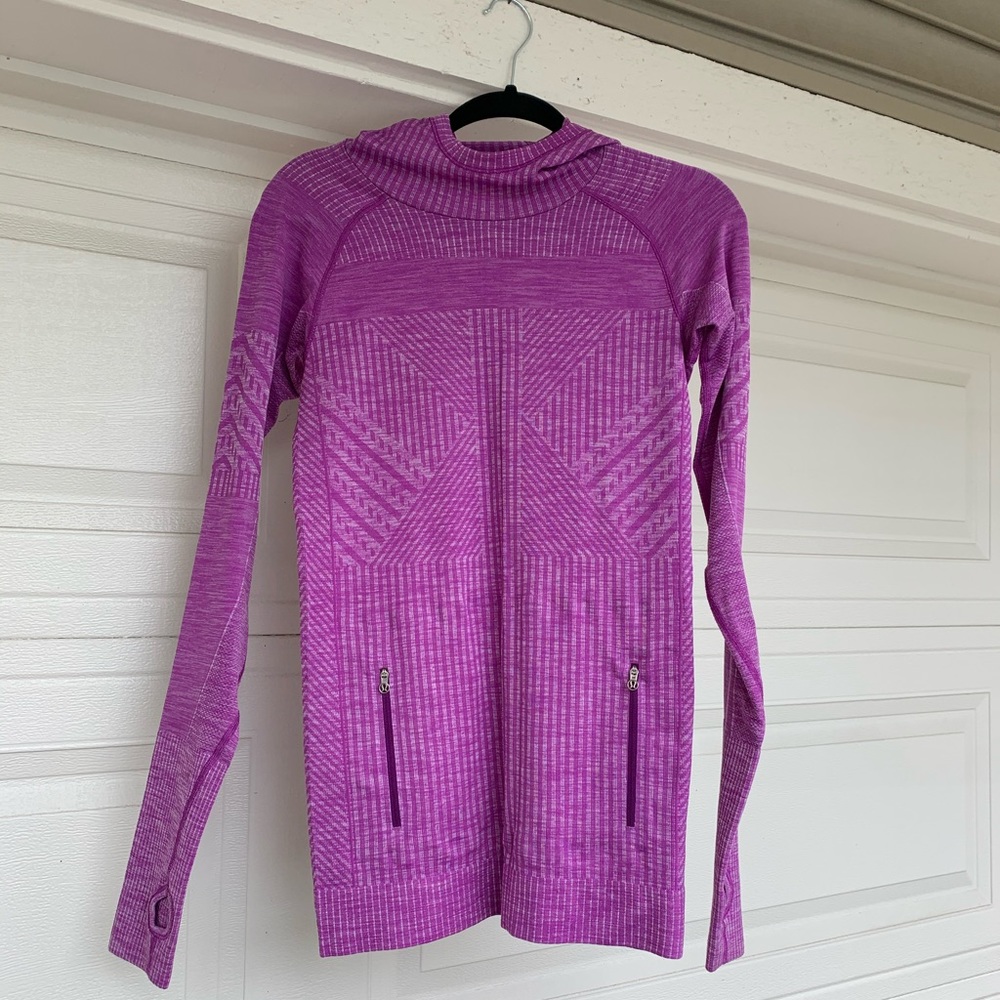 Lululemon Hooded Long Sleeve Shirt